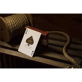 Spielkarten Monarchs Playing Cards (Red) by Theory 11 - with SOLOMAGIA Card Bag