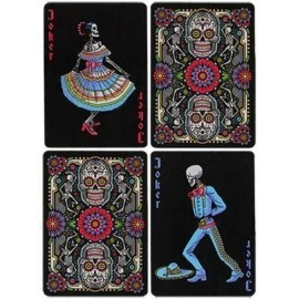 Spielkarten Dia de los Muertos Black Playing Card (2nd Edition) 