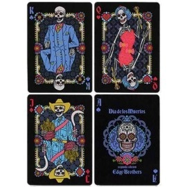 Spielkarten Dia de los Muertos Black Playing Card (2nd Edition) 