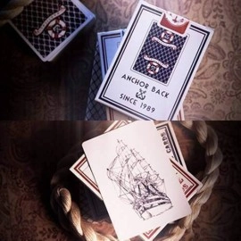 Spielkarten Nautical Playing Cards (Red) by House of Playing Cards
