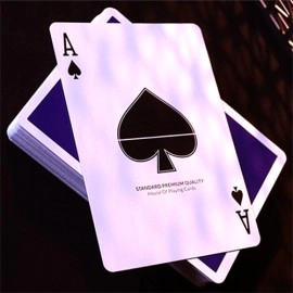 Spielkarten NOC Original Deck (Purple) Printed at USPCC by The Blue Crown - marked