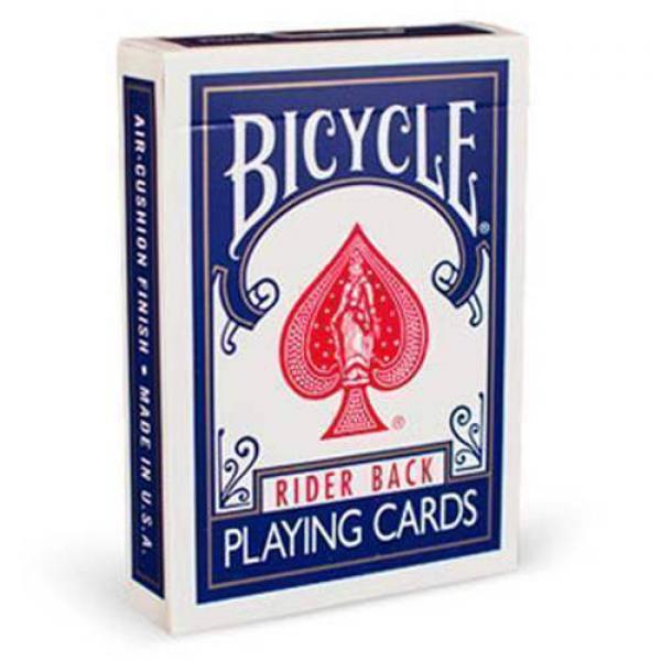 Bicycle rider back playing cards - blue 