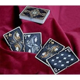 Spielkarten ORNATE Obsidian Shadow Playing Cards