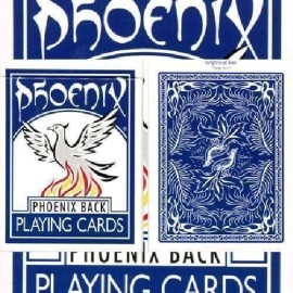 Spielkarten Large Index Phoenix Double Decker blank (two blue decks)
