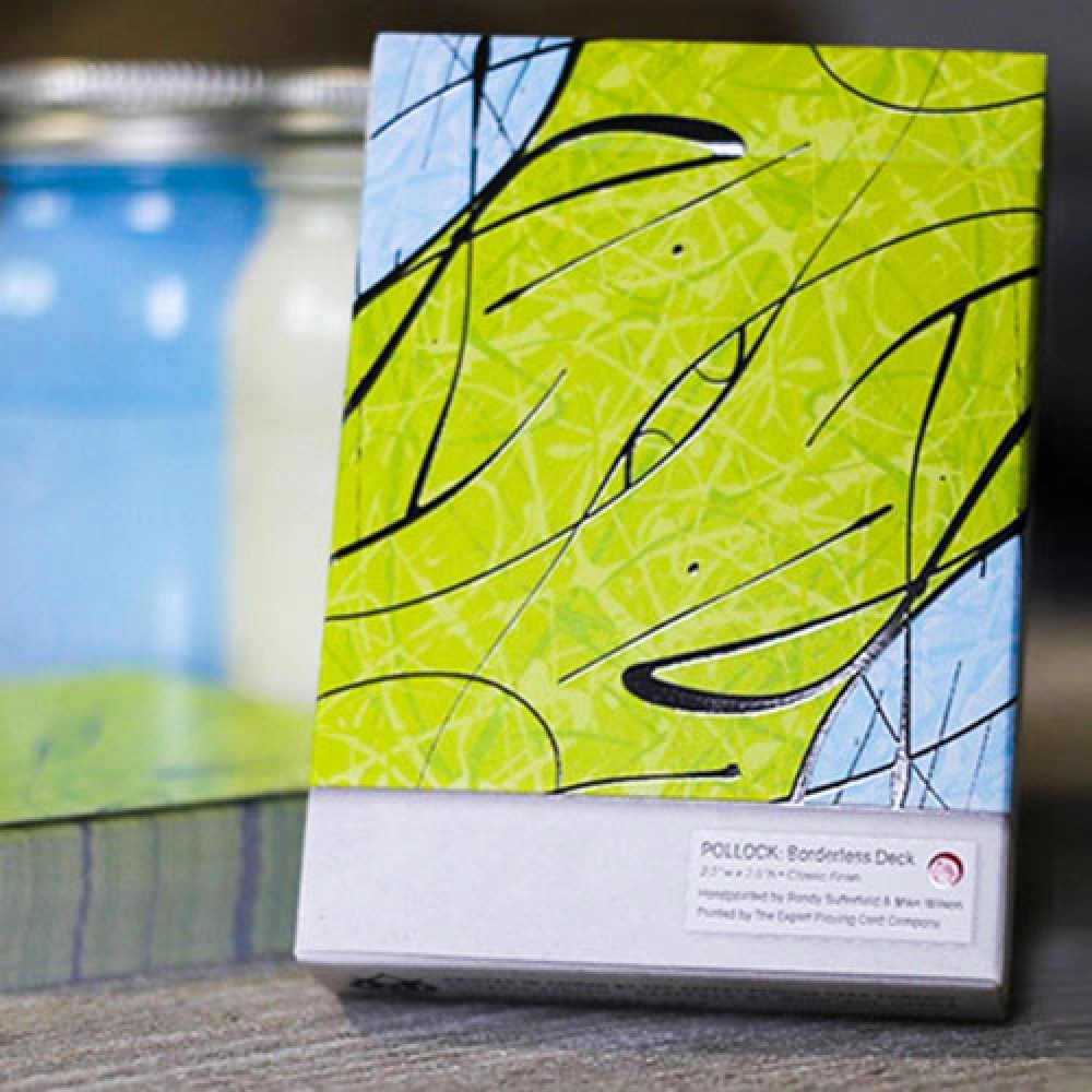 Spielkarten Limited Edition POLLOCK: Borderless Deck