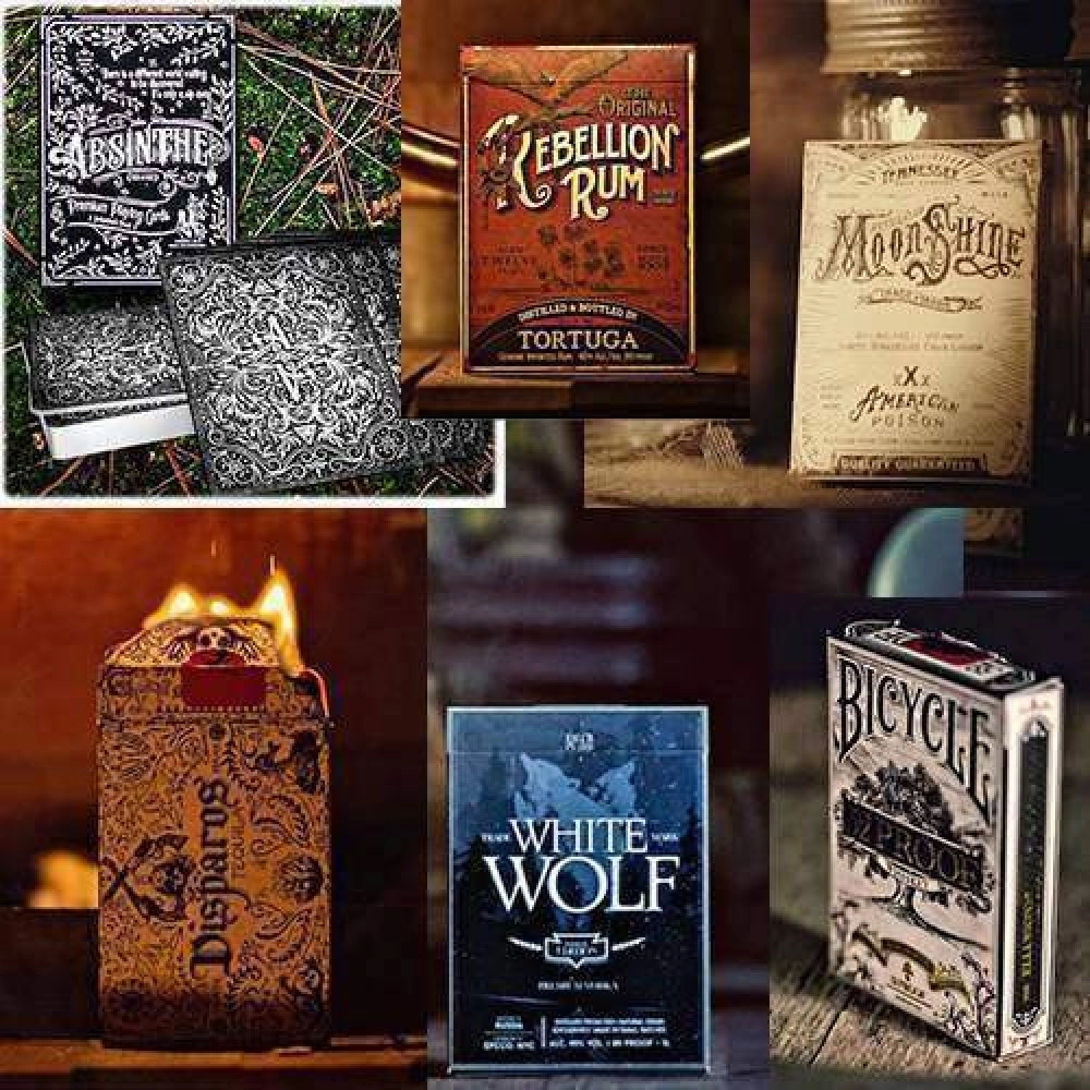Prohibition Complete Series - 6 Decks (no wooden box) by Ellusionist