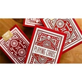 Spielkarten DKNG Red Wheel Playing Cards by Dan and Dave  and Art of Play