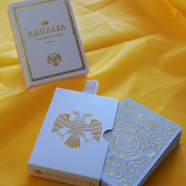 Spielkarten Regalia White Playing Cards by Shin Lim