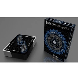 Spielkarten Silver Falcon Throwing Cards by Rick Smith Jr. and De'vo