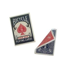 Spielkarten Bicycle Gaff Cards - Doppelte Rückseite blau-rot
