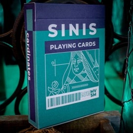 Spielkarten Sinis (Turquoise) Playing Cards by Marc Ventosa