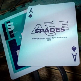 Spielkarten Sinis (Turquoise) Playing Cards by Marc Ventosa