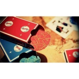 Spielkarten Sky Island Deck (Red) by The Blue Crown