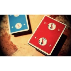Spielkarten Sky Island Deck (Red) by The Blue Crown
