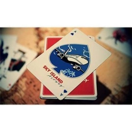 Spielkarten Sky Island Deck (Red) by The Blue Crown