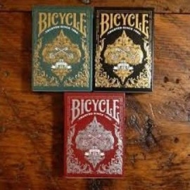 Bicycle Spirit II Playing Cards Set (black, green, red)