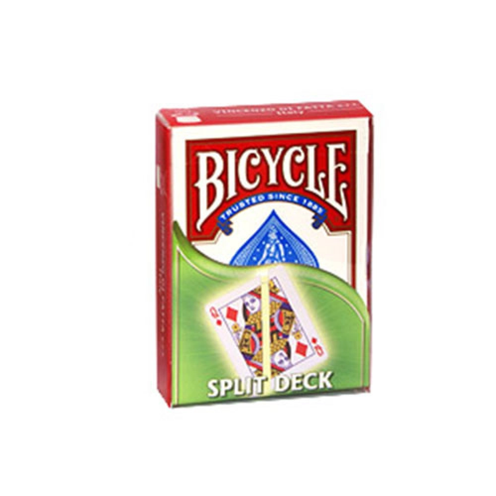 Spielkarten Bicycle Split Deck - Red