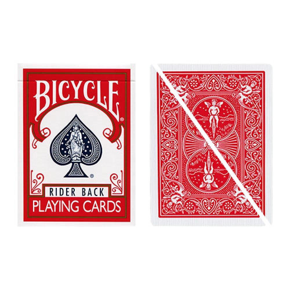 Spielkarten Split Pop Eyed Popper Deck Bicycle (Red) 