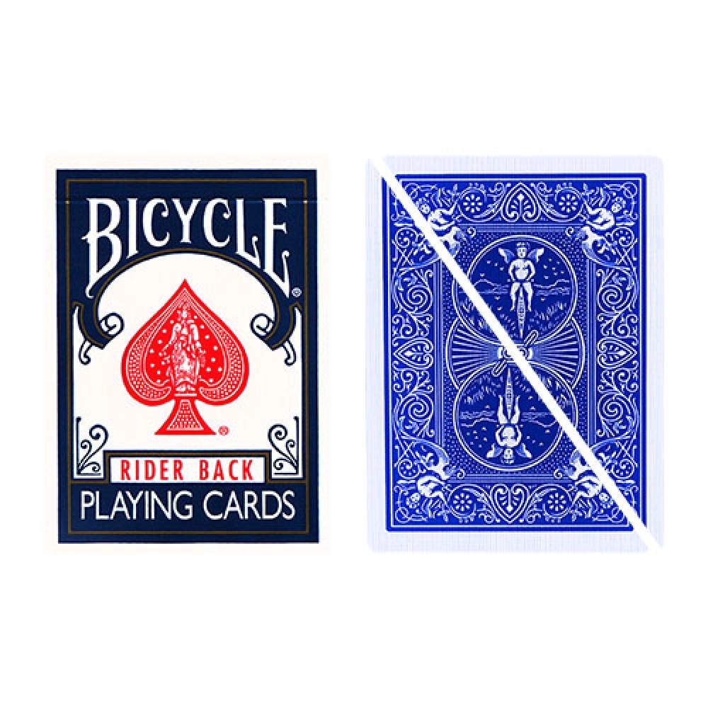 Spielkarten Split Pop Eyed Popper Deck Bicycle (Blue) 