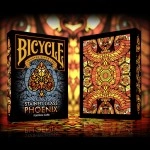 Spielkarten Bicycle - Stained Glass Phoenix Playing Cards