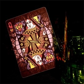 Spielkarten Bicycle - Stained Glass Phoenix Playing Cards
