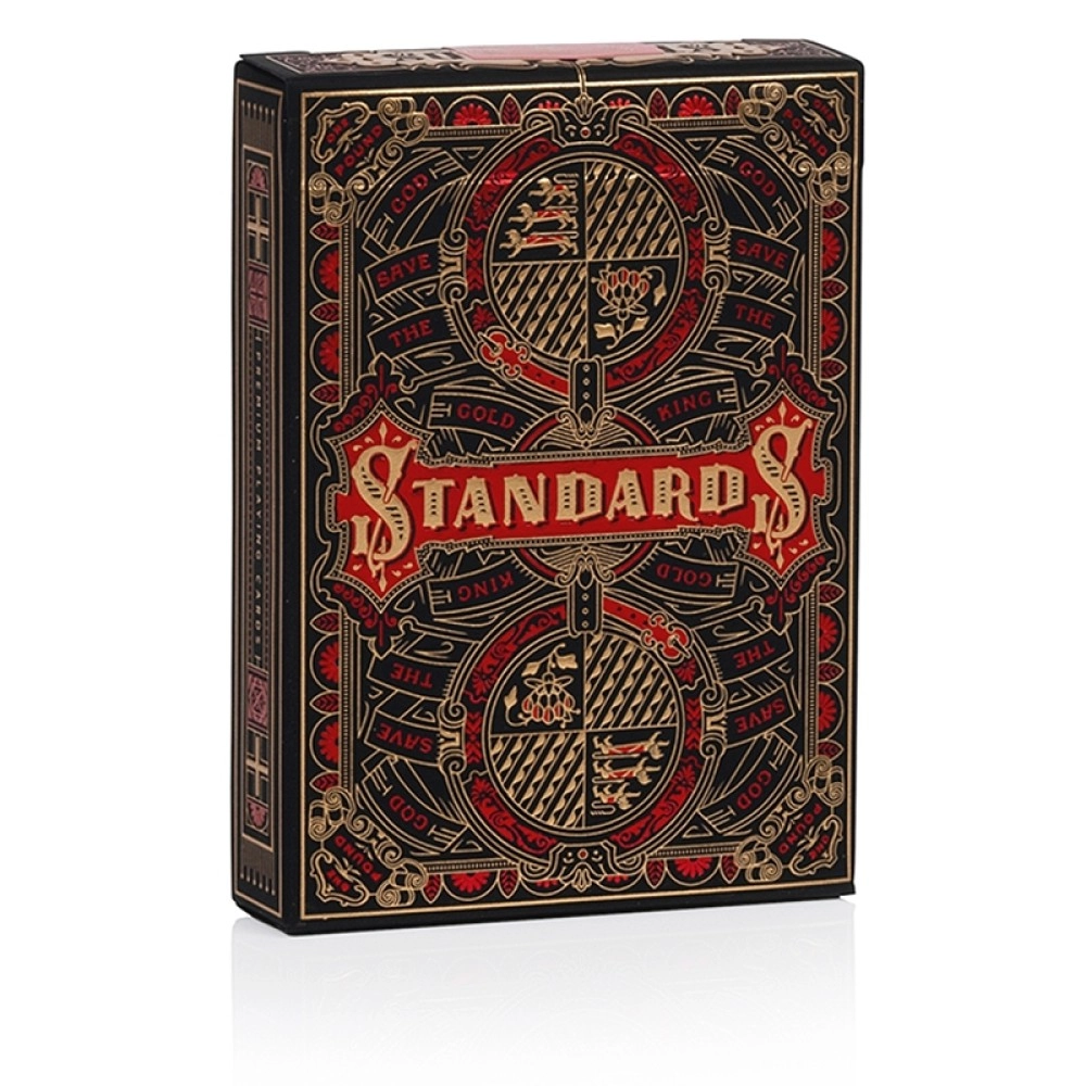 Spielkarten STANDARDS Playing Cards - Black