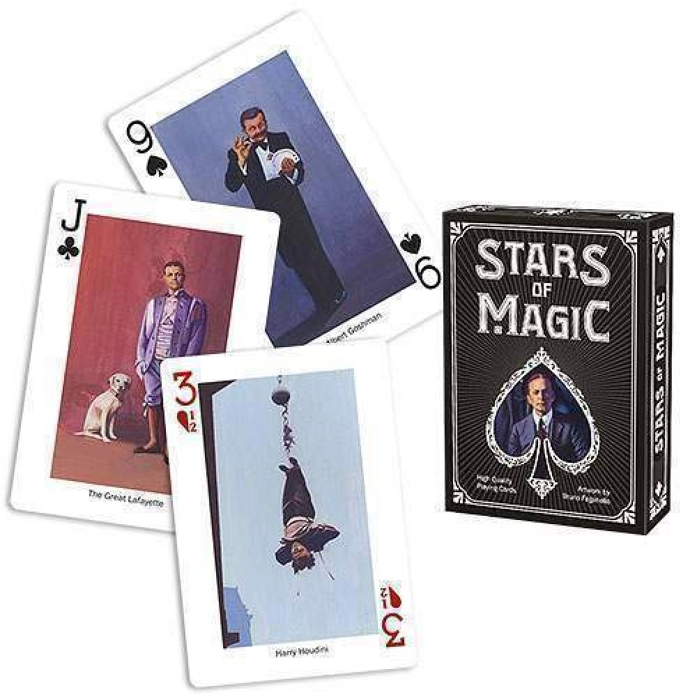 Spielkarten Stars of Magic Deck - Black
