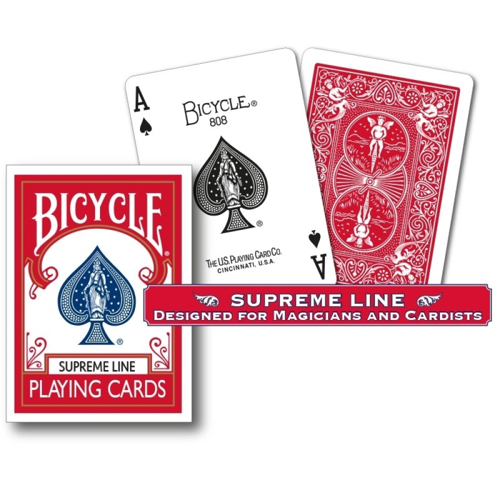 Spielkarten Bicycle - Supreme Line - Red Back