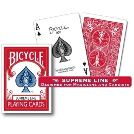 Spielkarten Bicycle - Supreme Line - Red Back