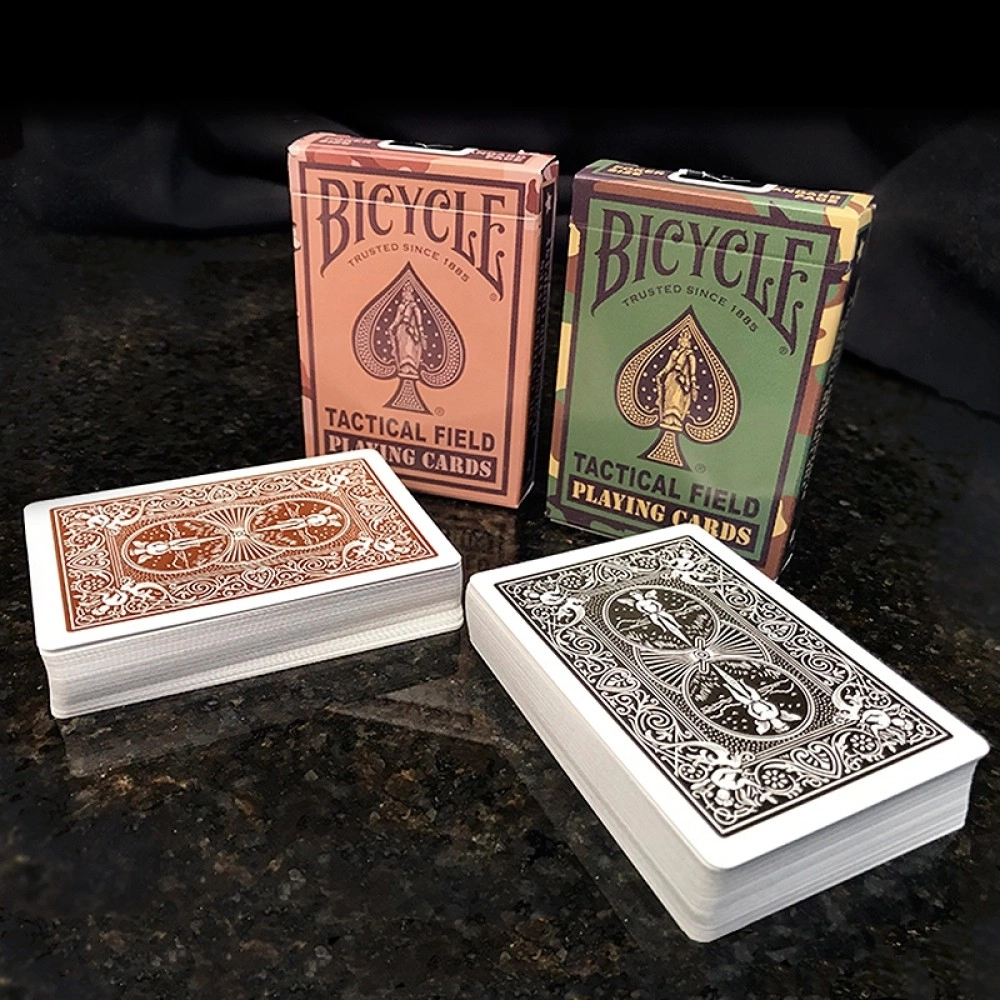 Spielkarten Bicycle - Tactical Field - Brown Camo