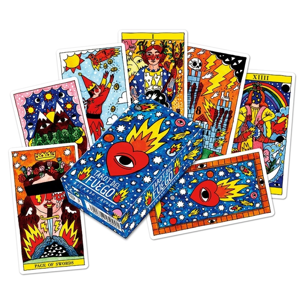 Tarot Deck - Tarot del Fuego by Ricardo Cavolo