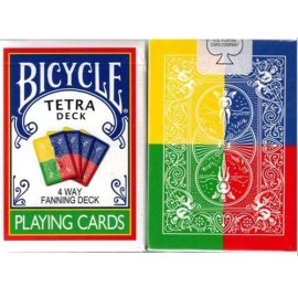 Spielkarten Bicycle Tetra Deck - 4 Way Fanning Deck