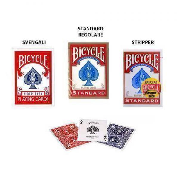 Kartenspiel Bicycle Trio del Baro GOLD - Rückseit...