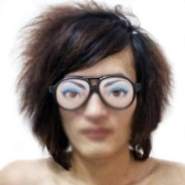 1 Pair Female Joke Funny Glasses
