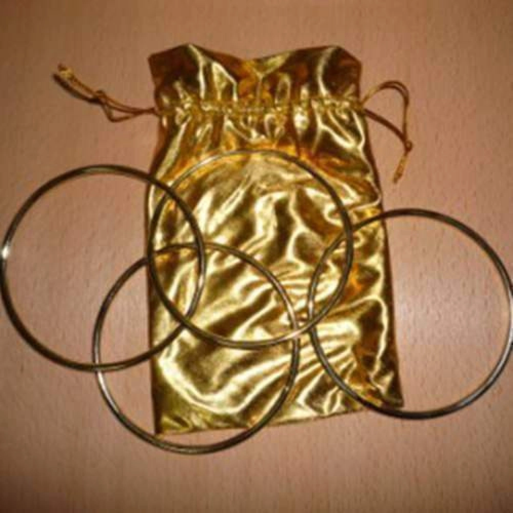 Golden Linking Rings 11.3 cm