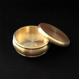 Buddha Slot Box Half Dollar - Brass