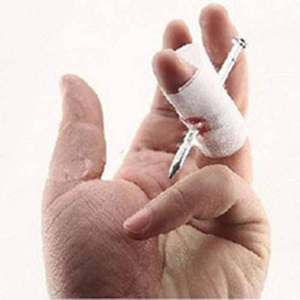 Nail Through Finger
