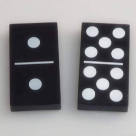 Hopping Dominoes