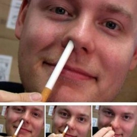 Cigarette Up The Nose by Gary Kosnitzky