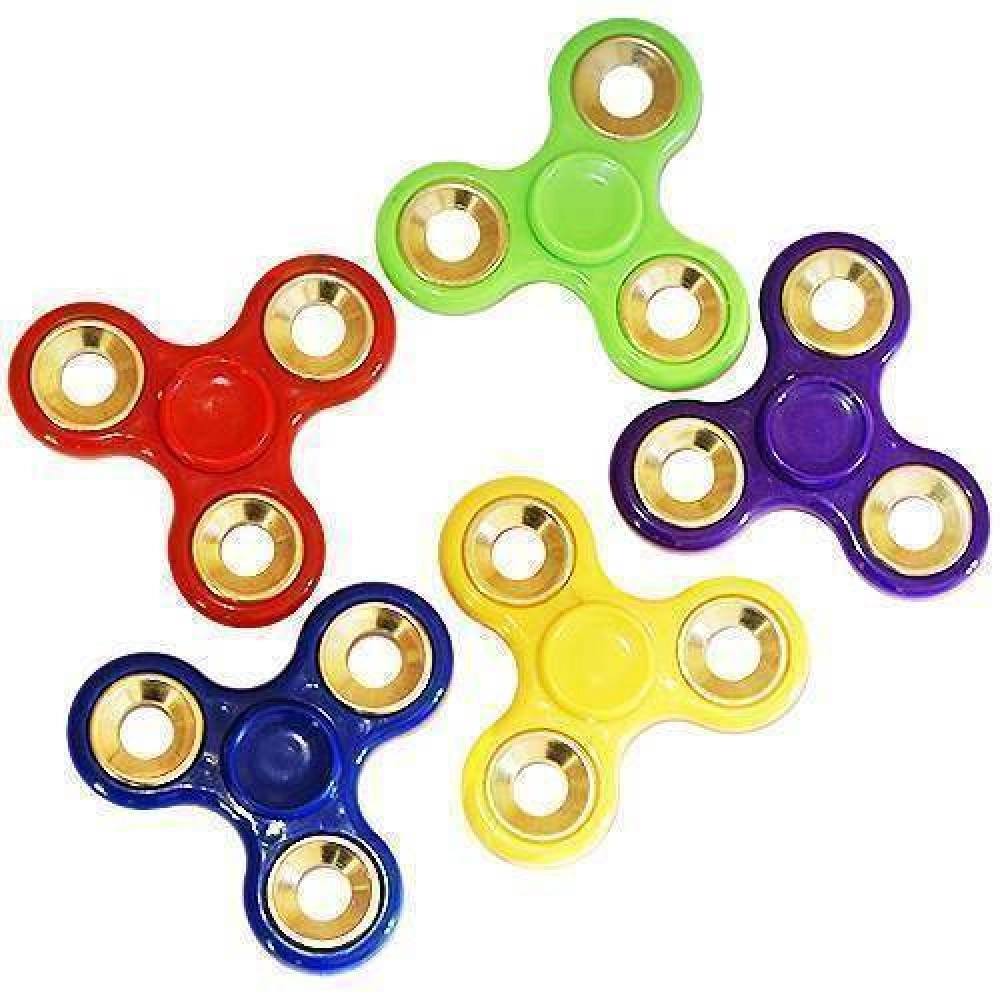 Spinner Gold - White