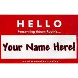 Your Name Here trick