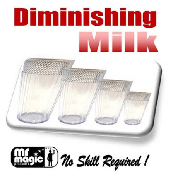 Diminishing Milk Glasses (multum in Parvo) by Mister Magic