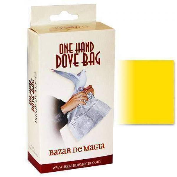 One hand dove bag by Bazar De Magia - Yellow