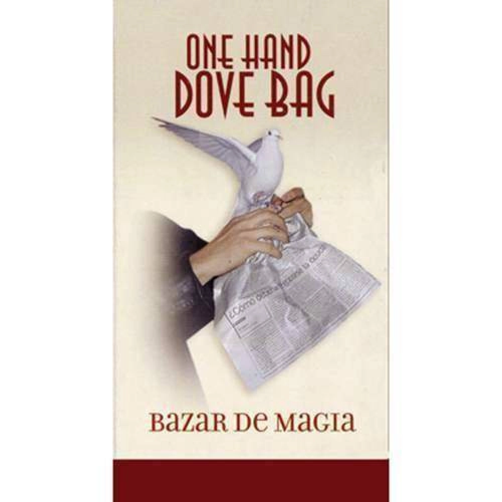 One hand Dove Bag (Red) by Bazar de Magia
