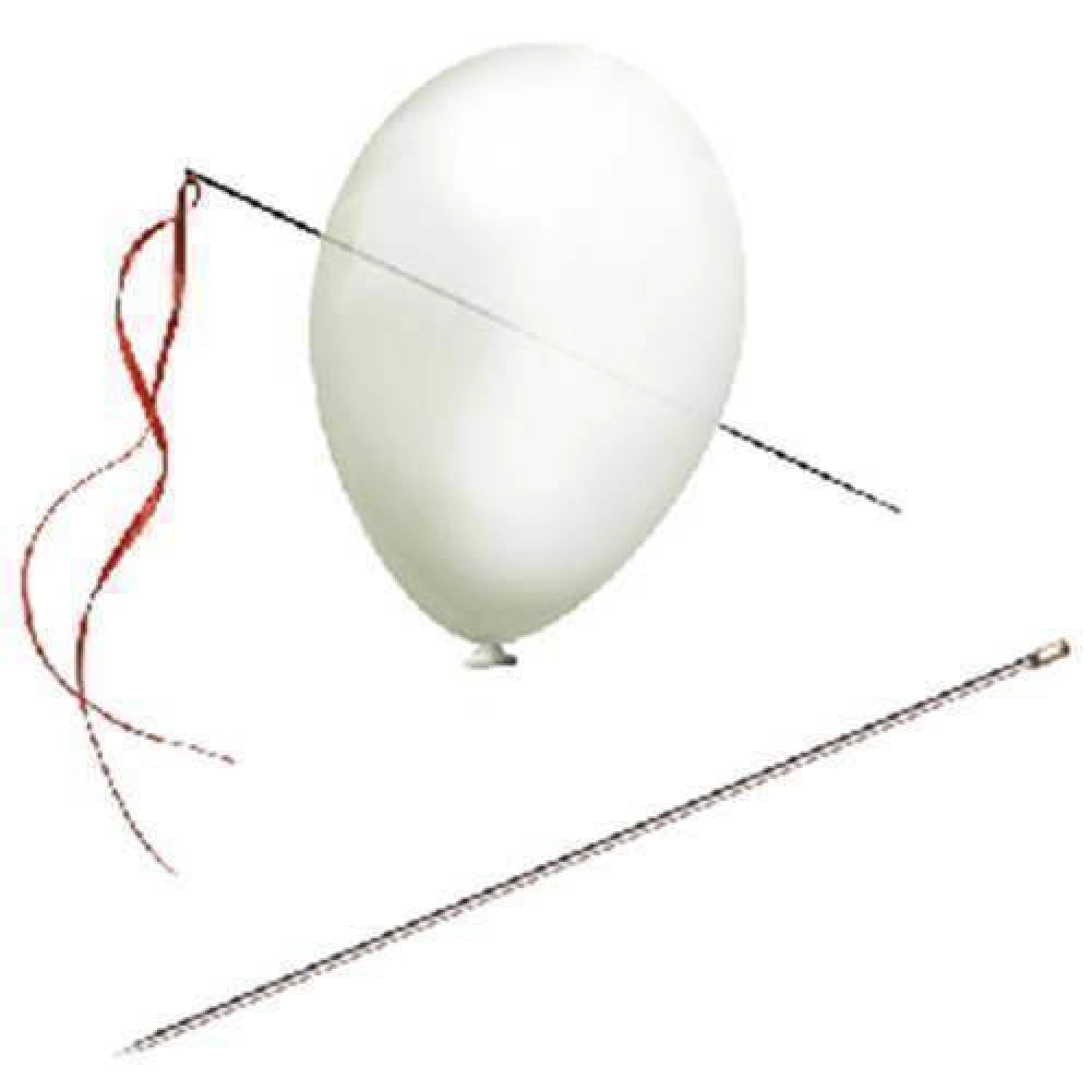 Nadel durch den Luftballon