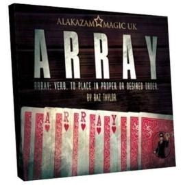 Array (Gimmick and DVD) by Baz Taylor and Alakazam Magic