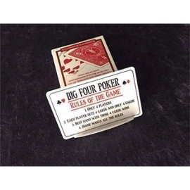 Big Four Poker  by Tom Dobrowolski and Big Blind Media - DVD and Gimmick