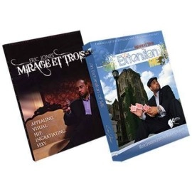 Eric Jones Set: Mirage et Trois and Extension  of Me (includes Karate Coin) by Eric Jones and Kozmomagic - 3 + 1 DVD