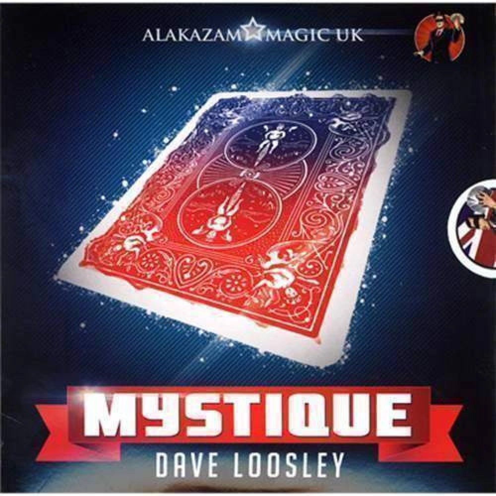 Mystique Color Changing Deck (DVD and Gimmicks) by David Loosely and Alakazam Magic 