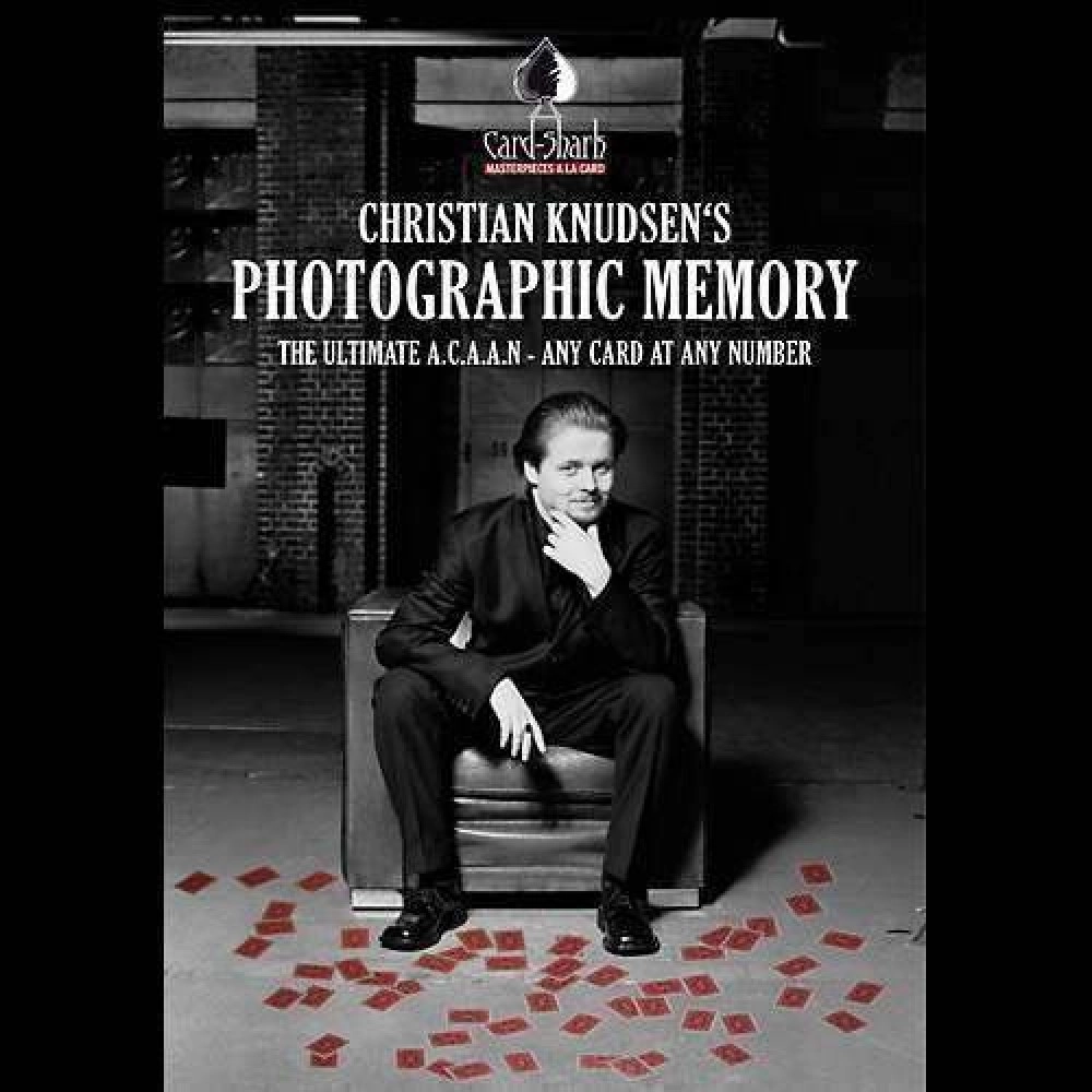 Photographic Memory by Christian Knudsen - Blue poker size